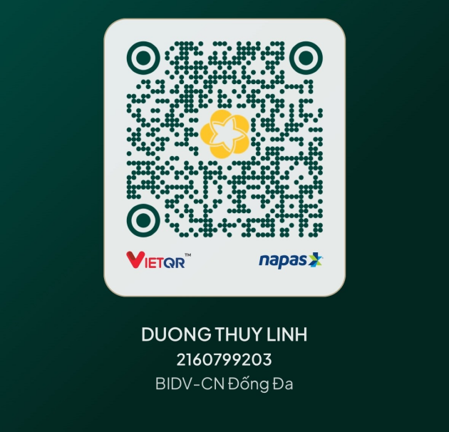 Mã QR mừng cưới – tài khoản 2